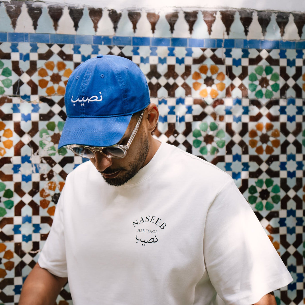 Casquette Azur